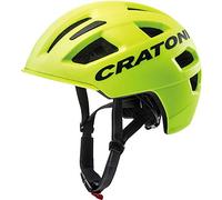 Cratoni C- Pure (City), Casco da Bicicletta. Unisex-Adulti, Giallo Fluo, Taglia Unica
