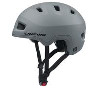 Cratoni C-Root, casco da bicicletta, grigio opaco 58-61cm Stone-Grey Matt
