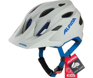 Cratoni Carapax JR Casco da bicicletta grigio fumo blu opaco 51-56cm