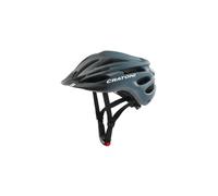 Cratoni Pacer JR, casco da bicicletta, nero/grigio opaco 54-58cm Black-Grey Matt