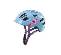 Cratoni Casco da Bici per Bambini Maxster, Bambini, 111806C2, Blue Star Glossy, S/M