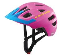 Cratoni Casco da bicicletta Unisex-Adulto, ROS/AZU, 46-51