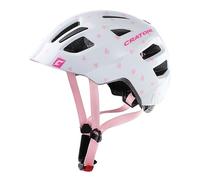 Cratoni Casco da bicicletta, unisex, con cuore/rosa lucido, XS/S