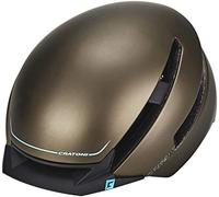 Cratoni, Casco da ciclismo C-Loom, Marrone (Brown/Blue/Rubber), 57-61 cm