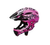 Cratoni Casco Maniac PRO Mountain Bike Rosa Tigre Taglia M/L 54-58, Materiale della Bicicletta Unisex