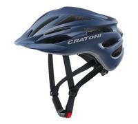 Cratoni Casco MTB Pacer L/XL 58-62 con RLS Blu Scuro Opaco