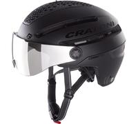 Cratoni Commuter, casco da bici, nero 58-61cm Black Matt