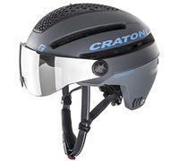 Cratoni Commuter, Casco Unisex-Adulti, Nero, S-M (54-58 cm)