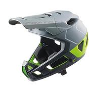 Cratoni Interceptor, Casco Unisex Adulto, Grigio/Lime Opaco, L