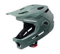 Cratoni Madcat - Casco da bicicletta Fullfacehelm S/M 49-56 MTB per bambini