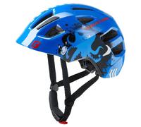 Cratoni Maxster, casco da bicicletta, blu 46-51cm Pirate Blue Glossy