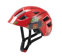 Cratoni Maxster, Casco da Bicicletta Unisex Adulto, Colore: Rosso, S