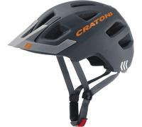 Cratoni Maxster Pro, casco da bici, grigio 51-56cm Stone Matt