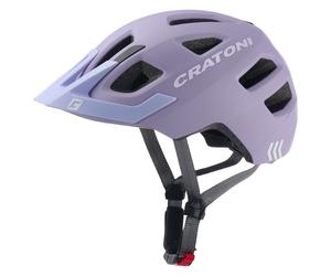Cratoni Maxster Pro, casco da bicicletta, lilla opaco 46-51cm Purple Matt