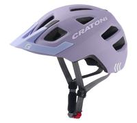 Cratoni Maxster Pro, casco da bicicletta, lilla opaco 51-56cm Purple Matt