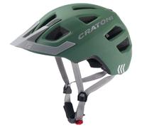 Cratoni Maxster Pro, casco da bicicletta, verde opaco 46-51cm Sage Matt