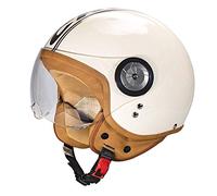 Cratoni Milano, Casco da Bicicletta. Unisex-Adulti, Crema, Taglia Unica