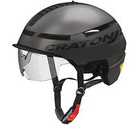 Cratoni Smartride, caschi Unisex Adulto, Antracite Opaco, M
