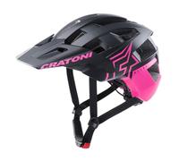 Cratoni Unisex - Adulto Allset Pro Casco da adulto, nero/rosa opaco, M