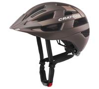 Cratoni Velo-X, casco da bicicletta, marrone opaco 52-57cm Brown Metallic Matt