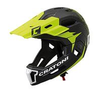 Cratoni CRATONI Casco bici MTB C-Maniac 2.0MX nero/lime opaco | Cratoni 58-61