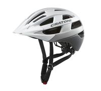 Cratoni W2015084300, 707872VAR-Casco Ciclismo Velo-X Urban Colore Blanco Mate Taglia 52-57 (Bianco 56-60) Unisex Adulto