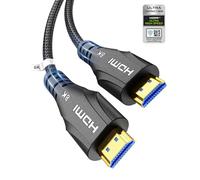 Cratree Cavo HDMI 2.1 3 Metri certificato,10K Ultra Alta Velocità Cavo HDMI 4K 120Hz 8K 60Hz 48Gbps,eARC Dolby Atmos Compatibile con HDTV Monitor Proiettore Blu-ray