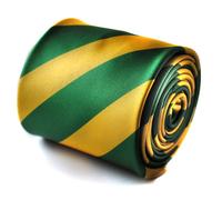 Cravatta A Strisce Gialle E Verdi Di Frederick Thomas FT701