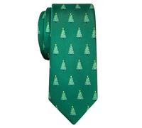 Cravatta Christmas Joyful Christmas Tree Pattern Cravattino Festa Del Papà