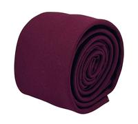 Cravatta Classica Da Uomo Piana Di Design In Marrone Scuro Di Frederick Thomas