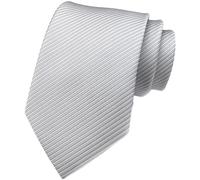 Cravatta classica freccia rossa da uomo 146 cm x 8 cm poliestere business cravat