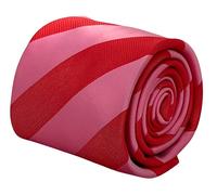 Cravatta Da Uomo A Strisce Rosa Chiaro E Rosa Lampone Di Frederick Thomas