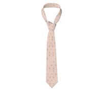 Cravatta da uomo astrale metallizzato blush oro poliestere novità skinny per festa di nozze sposo sposo testimoni cravatta