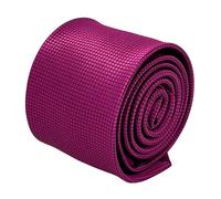 Cravatta Da Uomo Berry Fucsia Rosa Vivo Semplice Classica Di Frederick Thomas