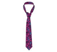 Cravatta Da Uomo Colorful Bright Cats Hearts Cravatte Slim Per Festival