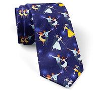 Cravatta Da Uomo Coppie Danzanti Sulle Stelle Cravatte Da Sposa Formale Cravatta Da Partito Elegante Necktie Per Matrimonio Festa Di Ballo Natale