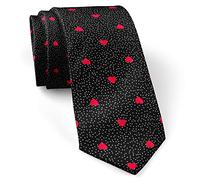 Cravatta Da Uomo Cuori San Amare Alla Moda Cravatta Da Partito Classica Necktie Formale Cravatte Da Lavoro Per Party Matrimonio Natale