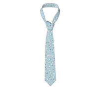 Cravatta da uomo Denti Modello Dente Dente Dentale Cartoon Poliestere Novità Skinny Per Festa di Nozze Sposo Groomsmen Cravatta