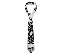 Cravatta da uomo di lusso con design artistico moderno e ispirato all'Albero della Vita celtico nativo dell'Irlanda, primo Rinascimento, per matrimoni e affari - Texture simile alla seta, cravatta fo