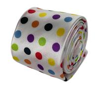 Cravatta Da Uomo Frederick Thomas Multicolore Avorio Con Design A Pois