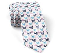 Cravatta Da Uomo French Bulldog Pattern Cravatta Da Sposa Classico Cravatte Slim Casual Cravatte Sottili Per Matrimonio Lavoro Feste