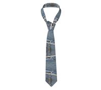 Cravatta Da Uomo I Piovanelli Sono Sulla Spiaggia Elegante Cravattino Per Completo Regolabile Cravatta Per Affari Lavoro Feste