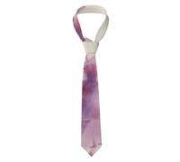 Cravatta da uomo Pink Dancer Ballet Impressionist Abstract Classical Dance Beautiful - Cravatta in poliestere di 7,9 cm di larghezza e 145 cm di lunghezza, cravatta formale per affari e matrimoni