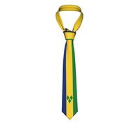 Cravatta Da Uomo Saint Vincent And The Grenadines Flag Patriotic Pride