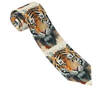 Cravatta da Uomo, Year of the Tiger Face, Moda Neckties, Elegante Cravatte per Lavoro per Accessori, Matrimonio, Lavoro