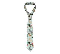 Cravatta Dachshund Pattern Christmas Cravatta Casual Moda Classico Cravatte Slim Uomo, Per Lavoro, Riunirsi, Business