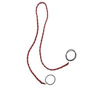 Cravatta elastica per capelli per gli appassionati di fitness, non poveri, a forma di coda di cavallo, in nylon, per capelli sportivi