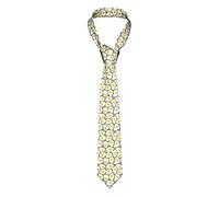 Cravatta Fried Egg Pattern Cravatta Da Uomo Moda Classico Cravatte Slim Uomo, Per Business, Matrimonio, Di Laurea