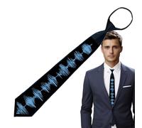 Cravatta illuminata, cravatta natalizia illuminata,Cravatta luminosa a LED con luce natalizia - luminosa a comando vocale per compleanni, vacanze, amici, famiglia o partner commerciali