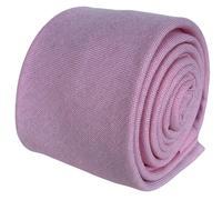 Cravatta In Cotone Rosa Baby Pallido Di Frederick Thomas